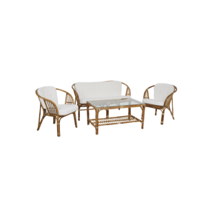 Mesa de Centro Exterior ASTRAKAN 100x60 cm, Ratán,... 2