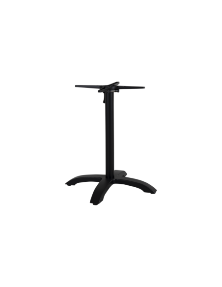 Base de Mesa Plegable Exterior AVILA 65x65 cm, Aluminio Negro - Brafab