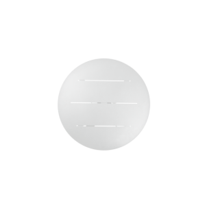 Tablero de Mesa Exterior AVILA Ø70 cm, Aluminio / Blanco...