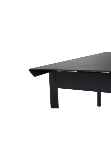 Mesa Exterior B45 250x90 cm de Comedor, Aluminio / Antracita - Brafab