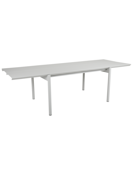 Mesa Exterior B45 250x92 cm de Comedor, Aluminio / Gris Claro - Brafab