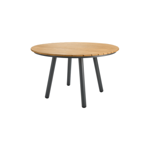 Mesa Exterior BAM BO Ø120 cm de Comedor, Aluminio...