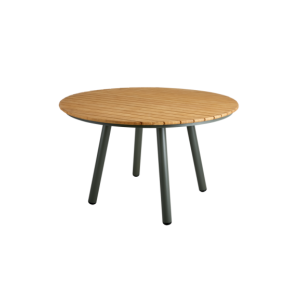 Mesa Exterior BAM BO Ø120 cm de Comedor, Aluminio Verde /...