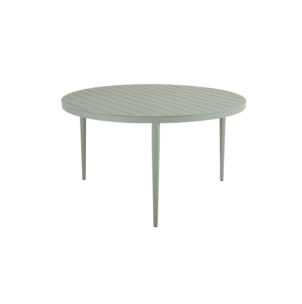 Mesa Exterior BIGBY Ø130 cm de Comedor, Aluminio / Verde...