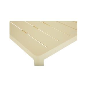 Mesa Exterior BIGBY 76x76 cm de Comedor, Aluminio /... 2