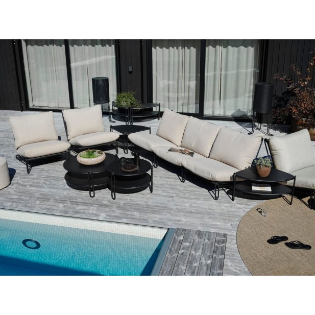 Mesa de Centro Exterior BLIXT Ø65 cm,...