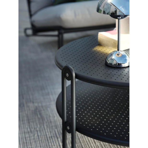 Mesa de Centro Exterior BLIXT Ø65 cm,...