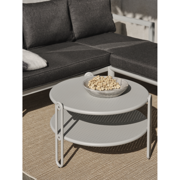 Mesa de Centro Exterior BLIXT Ø65 cm,...