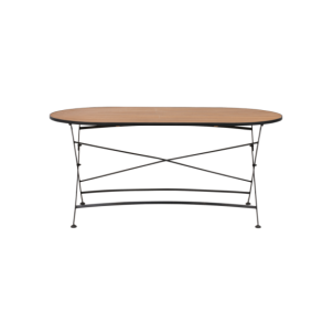 Mesa Plegable Exterior BREWER 160x85 cm de Comedor,... 2