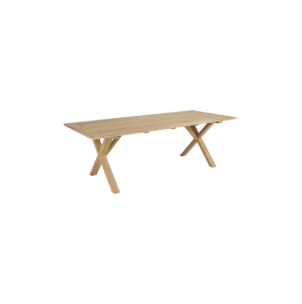 Mesa Exterior BRUTUS 220x95 cm de Comedor, Madera de Teca...