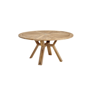 Mesa Exterior CIRCUS Ø150 cm de Comedor, Madera de Teca /...