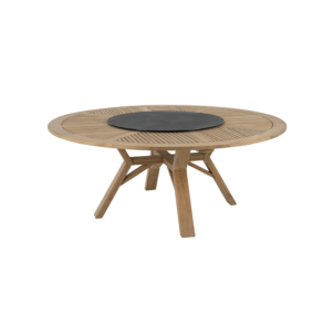 Mesa Exterior CIRCUS Ø180 cm de Comedor, Madera de Teca /...