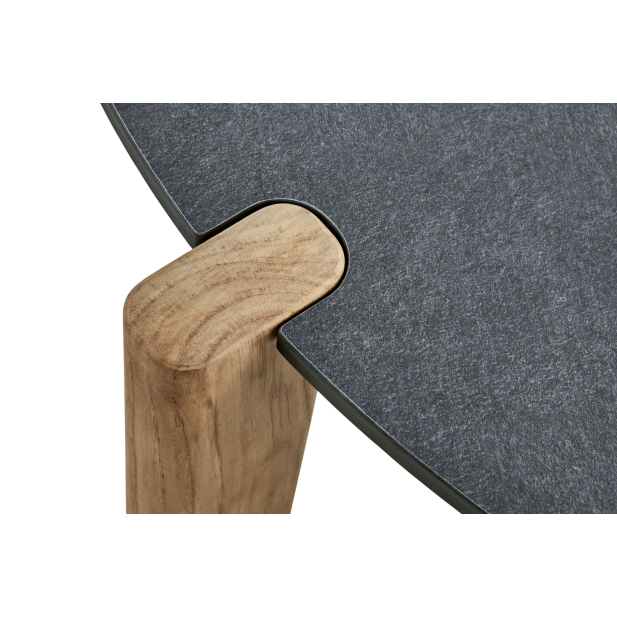 Mesa de Centro Exterior DOMINO Ø90...