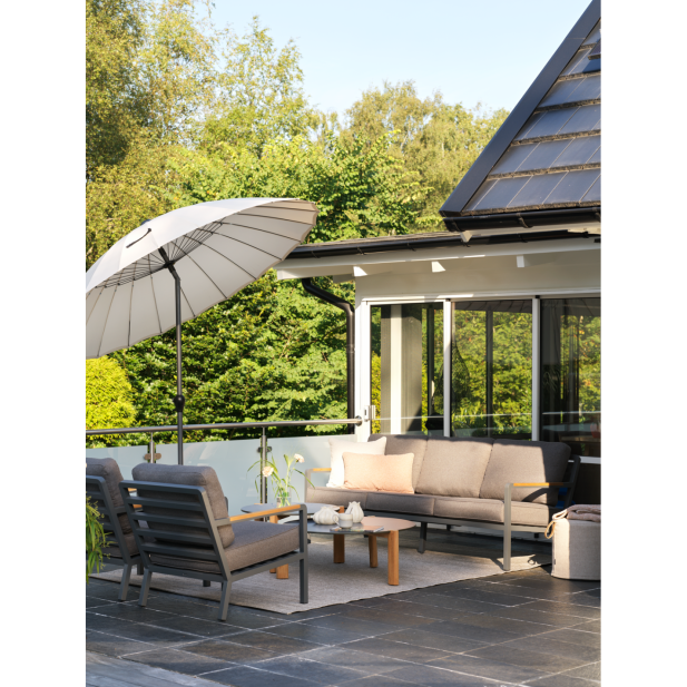 Mesa de Centro Exterior DOMINO Ø90...