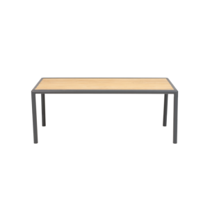 Mesa de Centro Exterior GORDON 140x65 cm, Aluminio,... 2