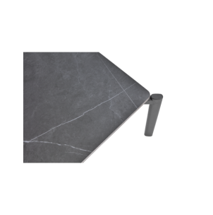 Mesa de Centro Exterior HALLAVARA 146x66 cm, Acero Inox,... 2