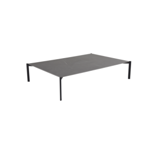 Mesa de Centro Exterior HALLAVARA 162x112 cm, Acero Inox,...