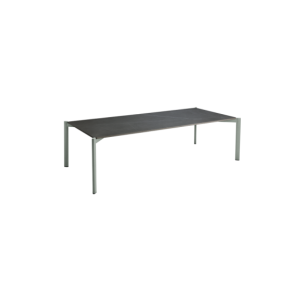 Mesa de Centro Exterior HALLAVARA 146x66 cm, Acero Inox,...