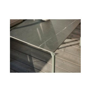 Mesa de Centro Exterior HALLAVARA 56x66 cm, Acero Inox,... 2