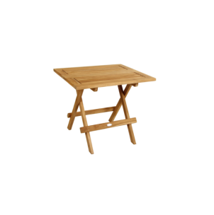 Mesa Auxiliar Exterior HYDRA 50x58 cm, Madera de Teca /...