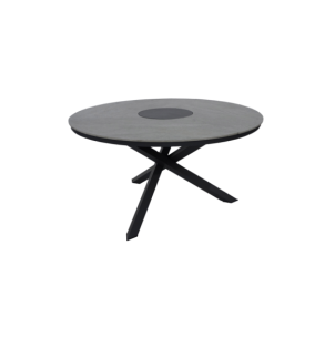 Mesa Exterior KENORA Ø137 cm de Comedor, Aluminio /...