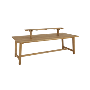 Mesa Exterior KEROS 220x100 cm de Comedor, Madera de Teca... 2