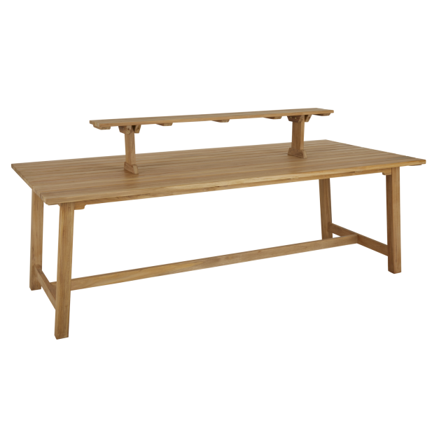 Mesa Exterior KEROS 220x100 cm de...