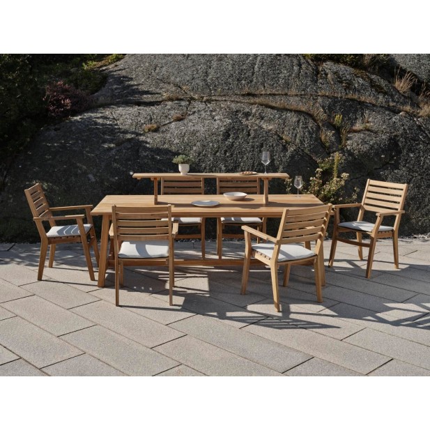 Mesa Exterior KEROS 220x100 cm de...