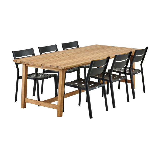 Mesa Exterior KEROS 220x100 cm de...