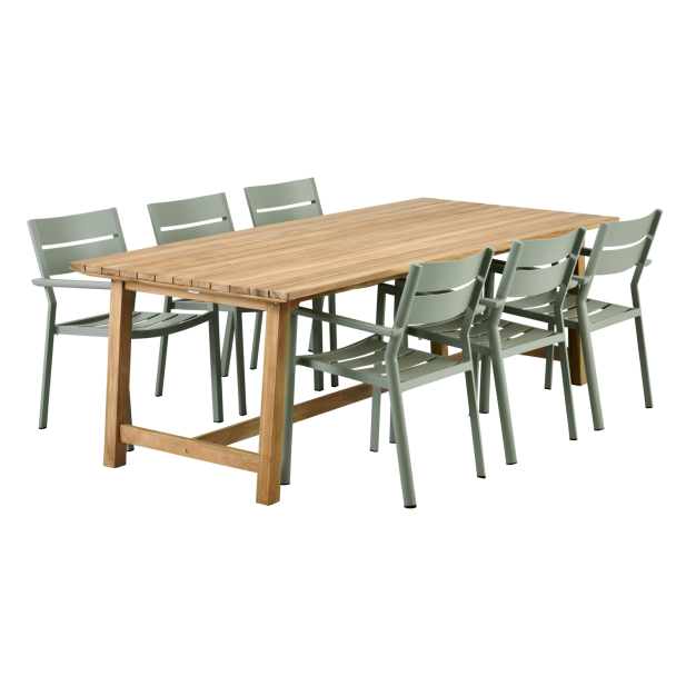 Mesa Exterior KEROS 220x100 cm de...