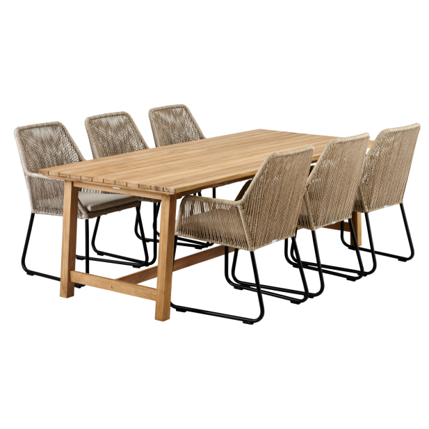 Mesa Exterior KEROS 220x100 cm de...