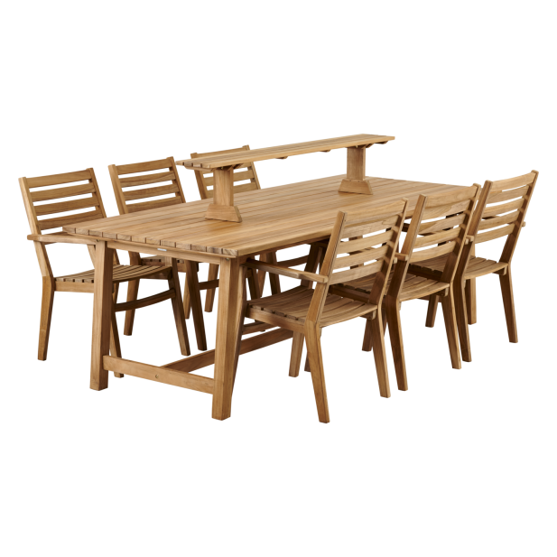 Mesa Exterior KEROS 220x100 cm de...