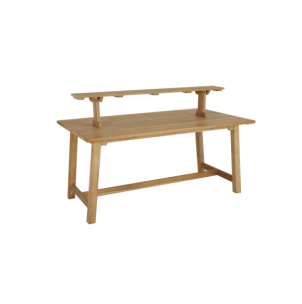 Mesa Exterior KEROS 160x90 cm de Comedor, Madera de Teca... 2