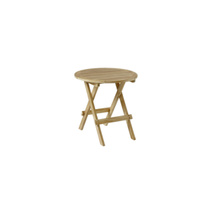 Mesa Auxiliar Exterior KRETA Ø50 cm, Madera de Teca /... 2