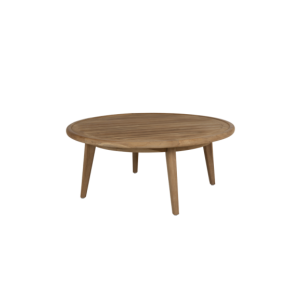 Mesa de Centro Exterior LILJA Ø100 cm, Madera de Teca /...