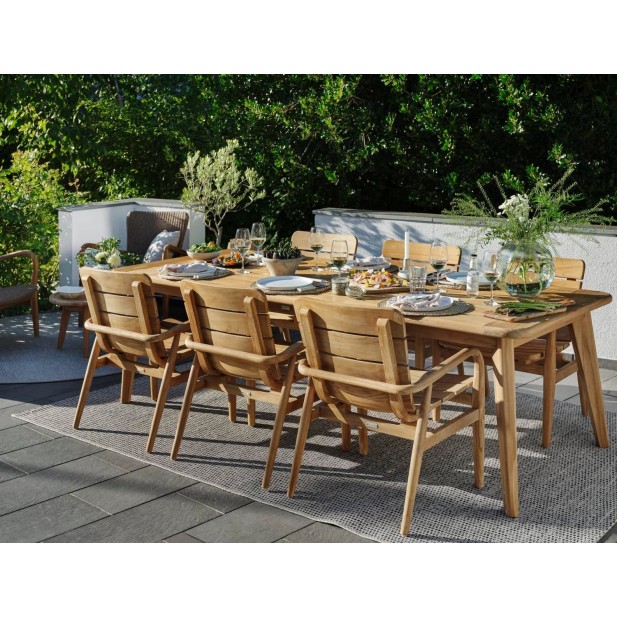 Mesa Exterior LILJA 240x100 cm de...