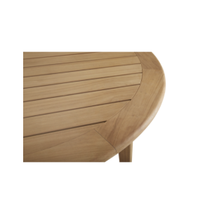 Mesa Exterior LILJA Ø120 cm de Comedor, Madera de Teca /... 2
