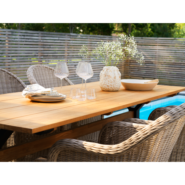 Mesa Exterior MARK 230x95 cm de...