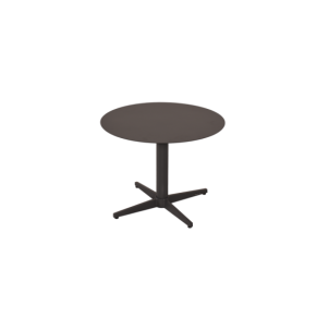 Mesa de Centro Exterior MILL Ø60 cm, Aluminio / Antracita...