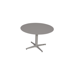 Mesa de Centro Exterior MILL Ø75 cm, Aluminio / Caqui -...