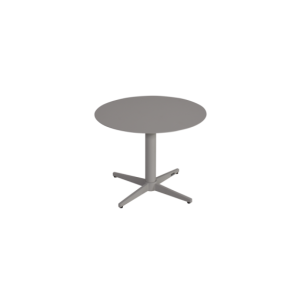 Mesa de Centro Exterior MILL Ø60 cm, Aluminio / Caqui -...