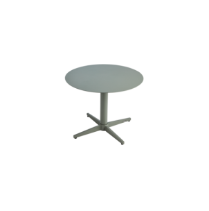 Mesa de Centro Exterior MILL Ø60 cm, Aluminio / Verde...