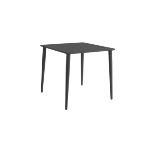 Mesa Exterior NIMES 78x78 cm de Comedor, Aluminio /...