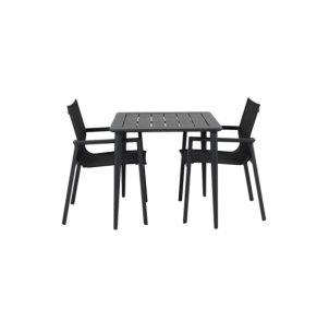 Mesa Exterior NIMES 78x78 cm de Comedor, Aluminio /... 2