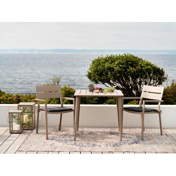 Mesa Exterior NIMES 78x78 cm de...