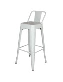 Taburete Classy 76cm Blanco