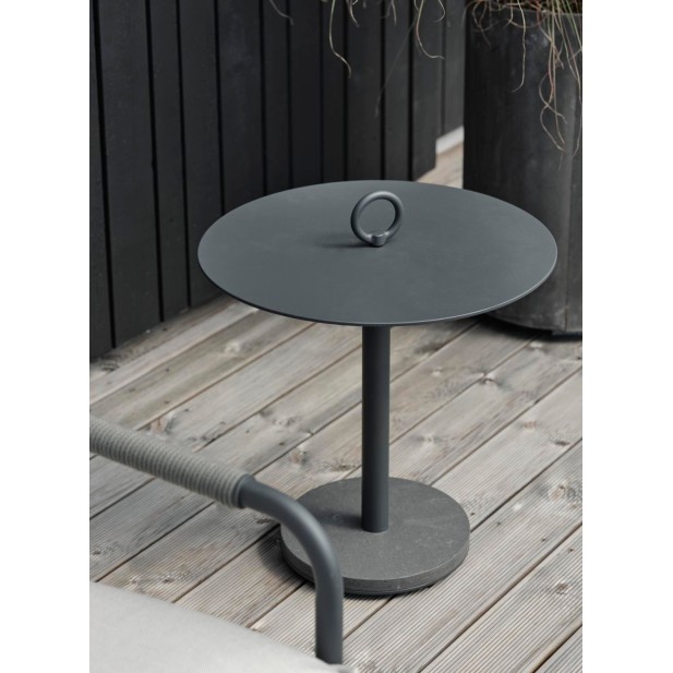 Mesa Auxiliar Exterior NIOBE Ø50 cm,...