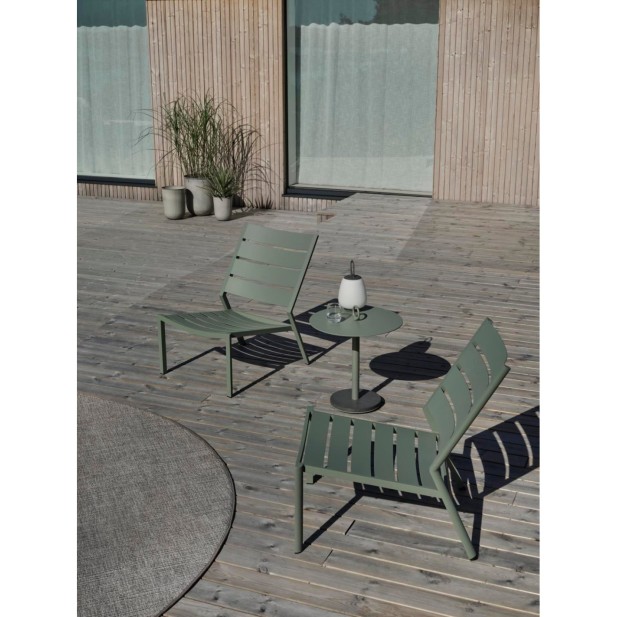 Mesa Auxiliar Exterior NIOBE Ø50 cm,...