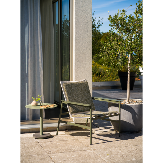 Mesa Auxiliar Exterior NIOBE Ø50 cm,...