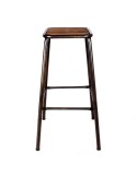 Taburete BAYAR negro 77cm